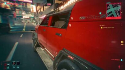 Messing around in… CyberPunk 2077 (PlayStation 5)