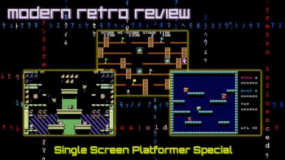 Modern Retro Review – Single Screen Platformer Special