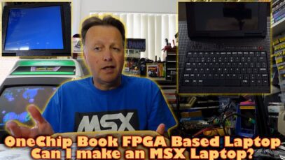 OneChip Book FPGA Based Laptop – Can I make it an MSX laptop?