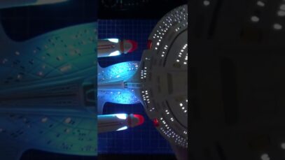 playmates Enterprise D upgrade #startrek #enterprise #shorts