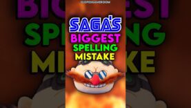 SEGA Misspelled Their Own Game… 🤦‍♂️