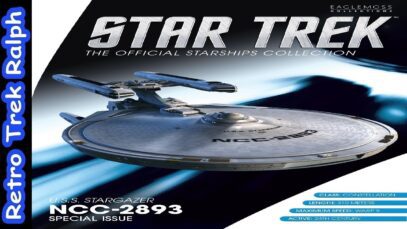 Star Trek Official Starship Collection By Eaglemoss. Issue XL 31. USS Stargazer
