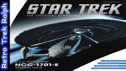 Star Trek Official Starship Collection By Eaglemoss/Master Replicas. Issue XL 3. USS Enterprise E