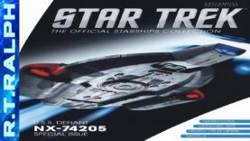 Star Trek Official Starship Collection By Eaglemoss/Master Replicas. Issue XL7 . USS Defiant