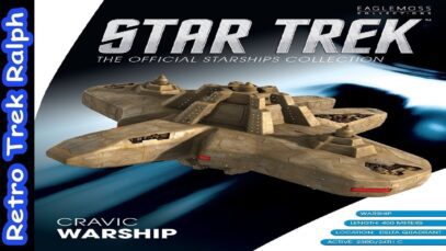 Star Trek Official Starship Collection By Eaglemoss/Master Replicas. Special 37. Cravic Warship