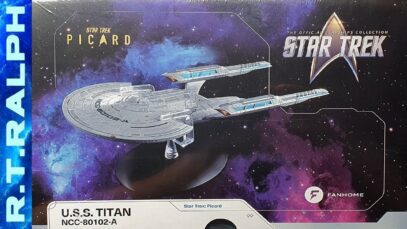 Star Trek Official Starship Collection By Fanhome. Issue 1. USS Titan NCC-80102-A