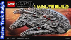 Star Wars LEGO Millennium Falcon USC 75192  1 Minute Build