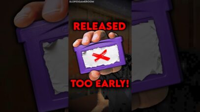 The 1st game ever to be released this early – Nintendo GBA retro gaming fact!