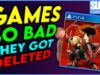 The Illegal, The Broken, and The Scams: Games That Got Deleted