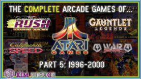 The Story and COMPLETE Arcade Games of Atari: Part 5 – 1996-2000