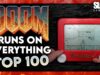 Top 100 Crazy ways to play DOOM | Weird Video Game Facts