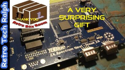 ZX Spectrum Next Motherboard Signed Present from a Friend