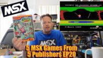 5 MSX Games From 5 Publishers (Zaxxon, Adv of Kitten, Auf Wiedersehen Monty, Batman, Athletic Land)
