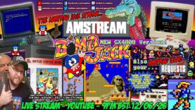 [AMSTRAD CPC] ⚡️AMSTREAM 💣 “BOMB JACK GX” New GX4000 Version! Launch Party!⭐️ + Your Game Requests!