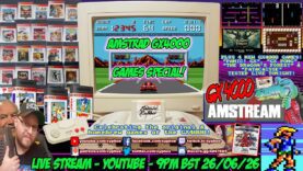 [AMSTRAD GX4000] ⚡️AMSTREAM 🕹️ Amstrad GX4000 Games Special! ⭐Original & Homebrew + 4 New Games! 🤩