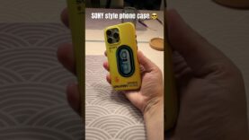 SONY Walkman style phone case 😎