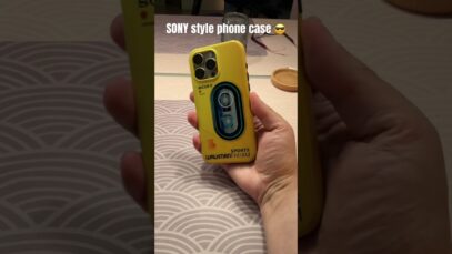 SONY Walkman style phone case 😎