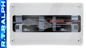 Star Trek Official Starship Collection By Fanhome. USS Titan turbolift Okudagram