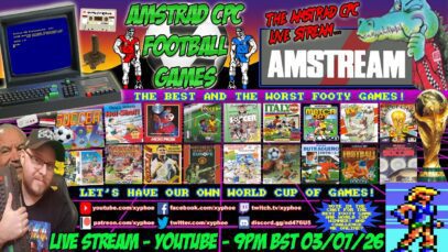 [AMSTRAD CPC] ⚡️AMSTREAM 🕹️ Amstrad Football Games World Cup! ⚽️ The best & worst soccer games! ⭐
