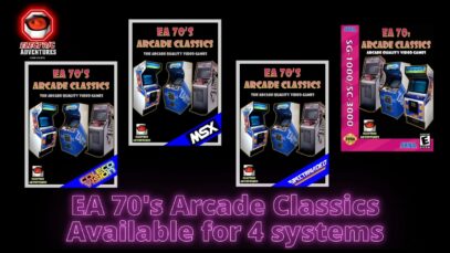 EA 70s Arcade Classics (Colecovision, MSX, Spectravideo & Sega SG-1000/SC-3000)