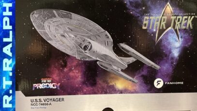 Star Trek Official Starship Collection By Fanhome. Issue 12. USS Voyager NCC-74656-A