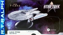 Star Trek Official Starship Collection By Fanhome. Issue 7. USS Titan NCC-80102