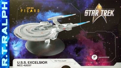 Star Trek Official Starship Collection By Fanhome. Issue 9. USS Excelsior NCC-42037