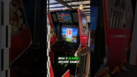 This Sega 18 Wheeler American Pro Trucker Arcade Cab is so cool! #sega #arcade #retrogaming